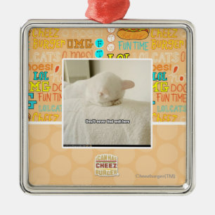 they'll never find meh here metal tree decoration