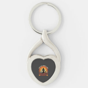 Theyre Creepy Kooky Halloween Witch Graveyard Pump Key Ring