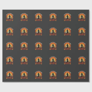 Theyre Creepy Kooky Halloween Witch Graveyard Pump Wrapping Paper