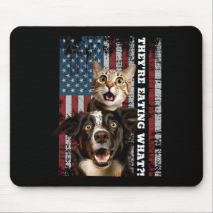 They're Eating The Dogs Cats Pets Save Our Pets Tr Mouse Mat
