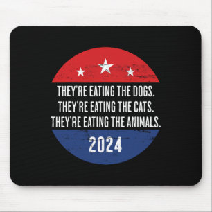 They're Eating The Dogs Theyre Eating The Cats Tru Mouse Mat