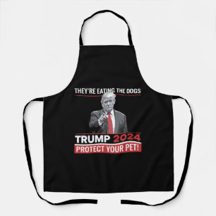 They're Eating The Dogs Trump 2024 Debate  Apron