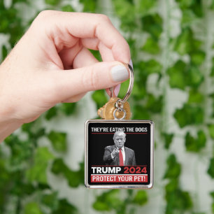 They're Eating The Dogs Trump 2024 Debate  Key Ring