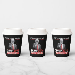 They're Eating The Dogs Trump 2024 Debate  Paper Cups