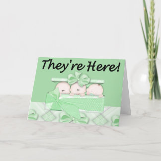 They're Here! Announcement