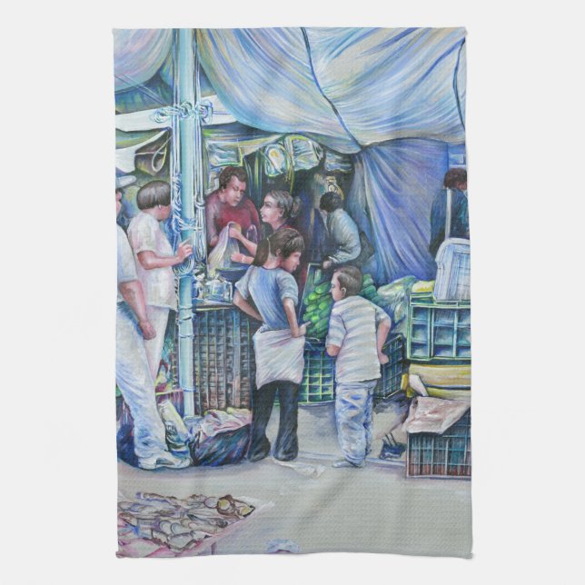 They're Not Girls, They're Women Tea Towel (Vertical)