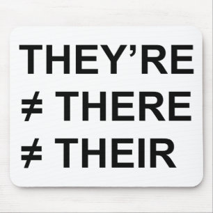 They're Not There Mouse Mat