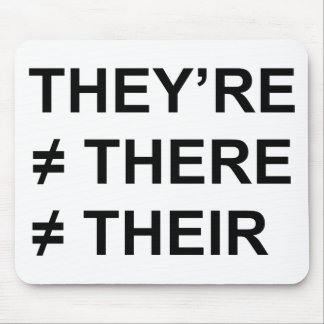 They're Not There Mouse Mat