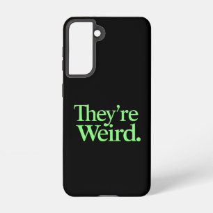 They're Weird 2024 Election President Harris Trump Samsung Galaxy Case