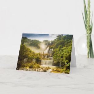 Thi Lor Su Waterfall Thailand Card