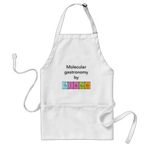 Thibaud periodic table name apron
