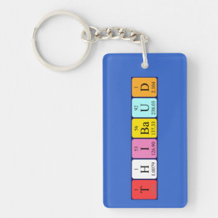 Thibaud periodic table name keyring