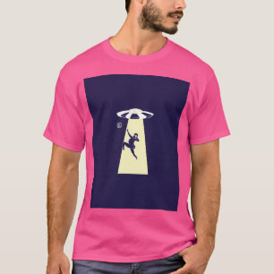 Thicc Alien Volleyball (Transparent) T-Shirt