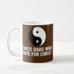 Thicc Dads Who Vape For Christ Father Day  Coffee Mug<br><div class="desc">Thicc Dads Who Vape For Christ Father Day Gift. Perfect gift for your dad,  mum,  papa,  men,  women,  friend and family members on Thanksgiving Day,  Christmas Day,  Mothers Day,  Fathers Day,  4th of July,  1776 Independant day,  Veterans Day,  Halloween Day,  Patrick's Day</div>