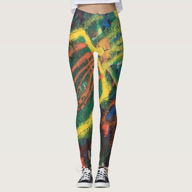 Thick Old Paint Leggings (Front)