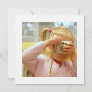 Thick Square HD Photo Print With White Border