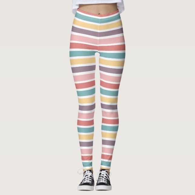 Thick Stripes Leggings (Front)