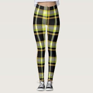 Thick Stripes, Plaid Leggings