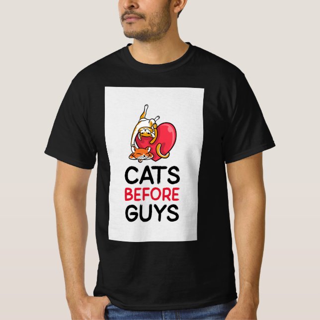 Thick T-shirt with silhouette (Front)