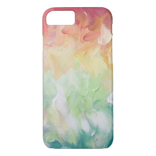 Thick Textured Abstract Paint iPhone 8/7 Case