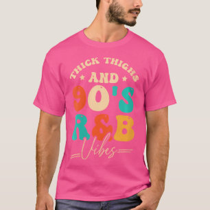 Thick Thighs And 90'S Rb Vibes T-Shirt