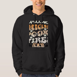 Thick thighs and spooky vibes hoodie