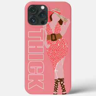 Thick Woman in the Polka Dot Dress iPhone 13 Pro Max Case