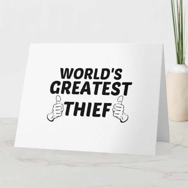 THIEF GREATEST CARD (Front)