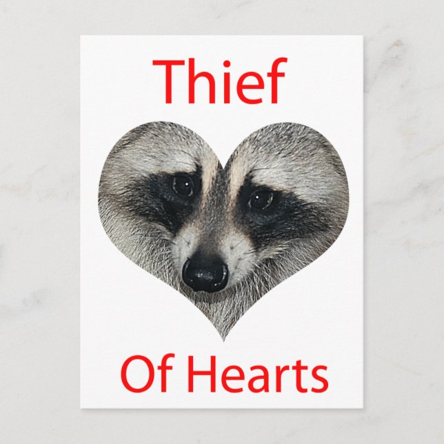 Thief Of Hearts Postcard (Front)