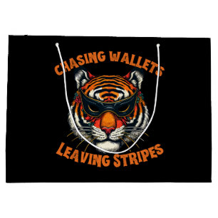 Thief tiger large gift bag