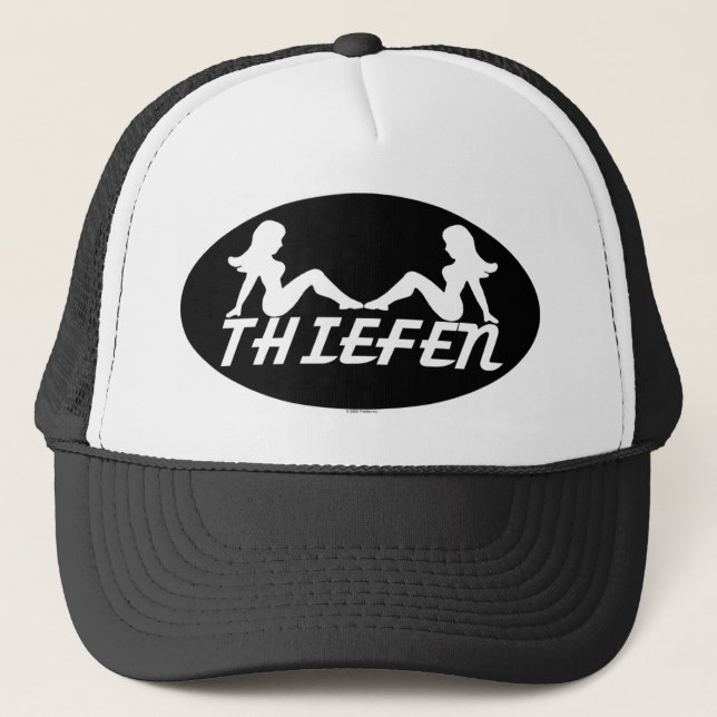 Thiefen Mudflap Girls Trucker Hat (Front)
