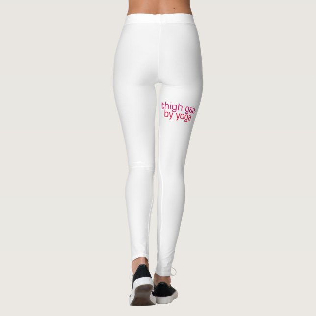 'Thigh Gap by Yoga' Leggings (Back)