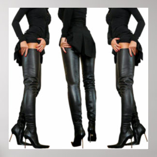 Thigh High Boot Models Poster