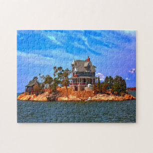 Thimble Island Connecticut. Jigsaw Puzzle