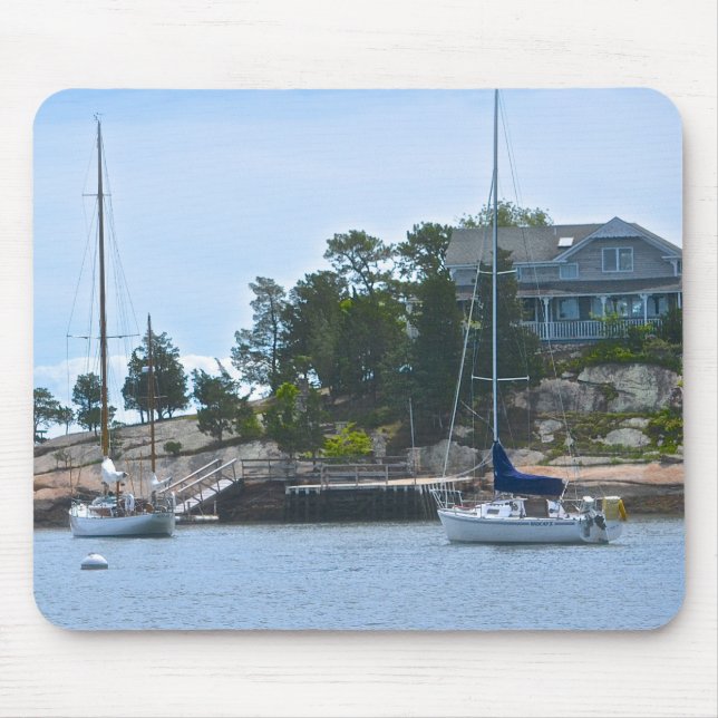 Thimble Island Mousepad (Front)