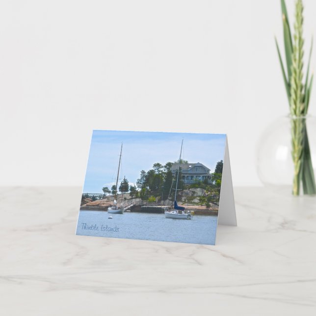 Thimble island Notecard (Front)
