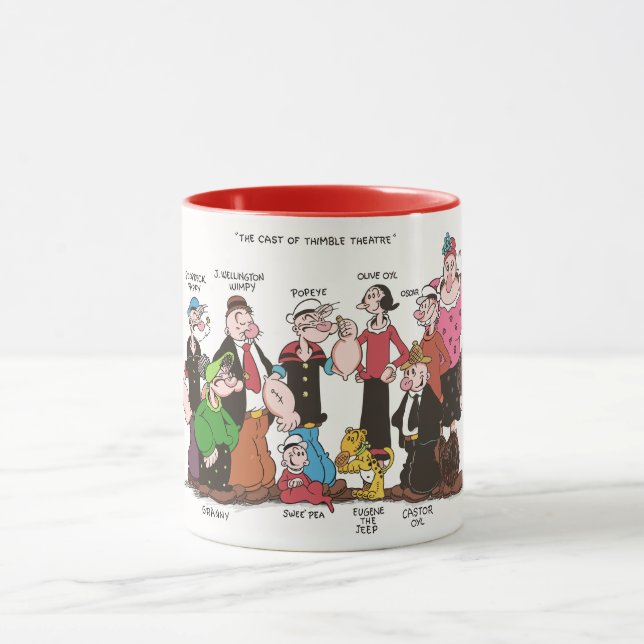 Thimble Theatre Mug (Center)