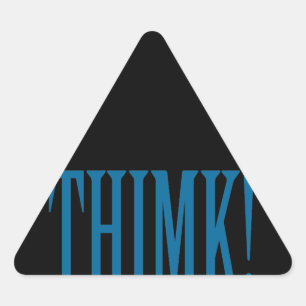 THIMK! TRIANGLE STICKER