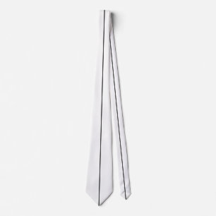 Thin Black Vertical Line 3 Tie