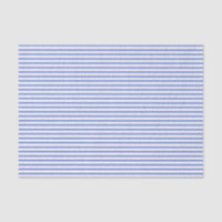 Thin blue and white stripes - Tissue paper
