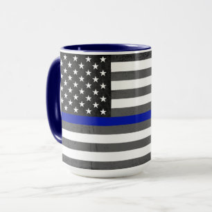 Thin Blue Line - 15 oz. Mug