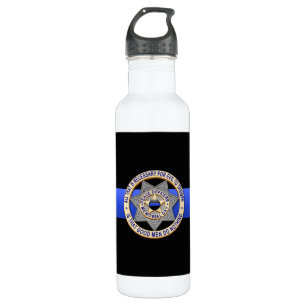 Thin Blue Line 710 Ml Water Bottle