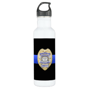 Thin Blue Line 710 Ml Water Bottle