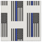 Thin Blue Line American Flag