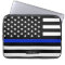 Thin Blue Line American Flag