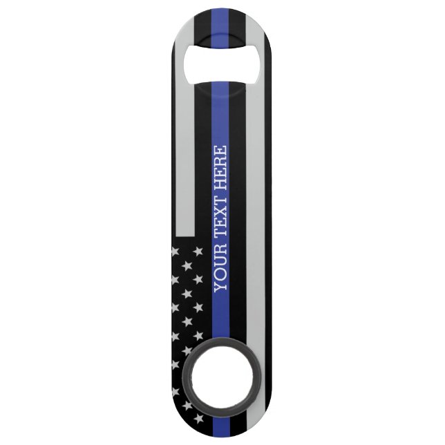 Thin Blue Line - American Flag Personalised Custom (Front)