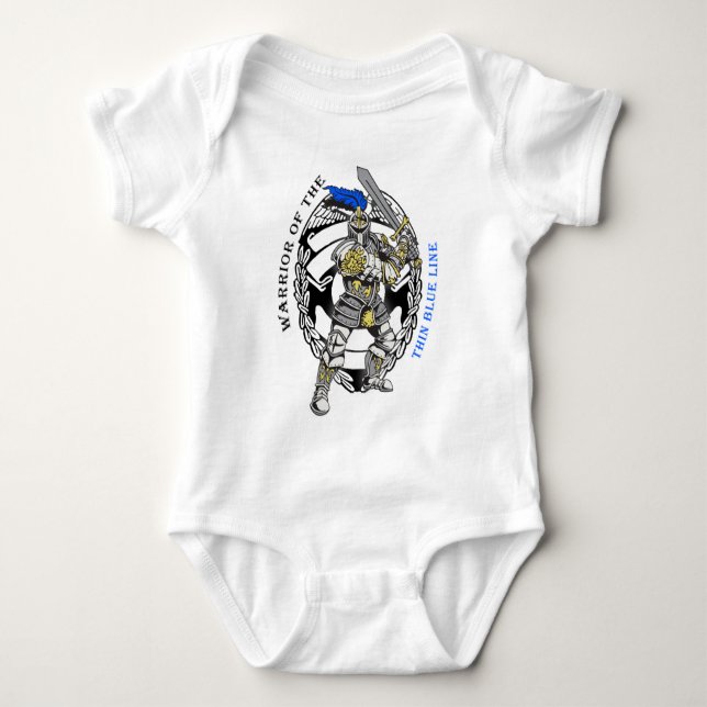 THIN BLUE LINE BABY BODYSUIT (Front)