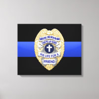 Thin Blue Line & Badge