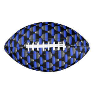 Thin Blue Line Bbuttons American Football