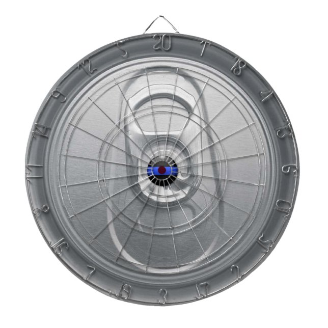 Thin Blue Line Beer Can Dartboard (Front)